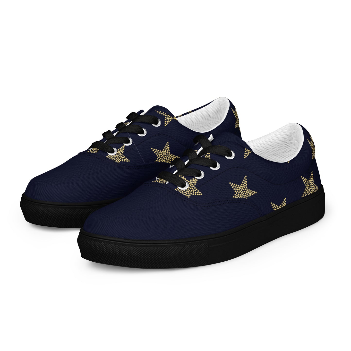 Women’s lace-up canvas shoes