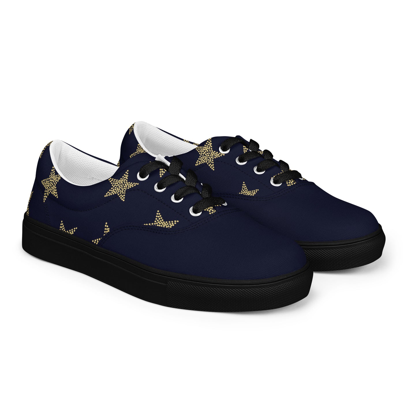 Women’s lace-up canvas shoes