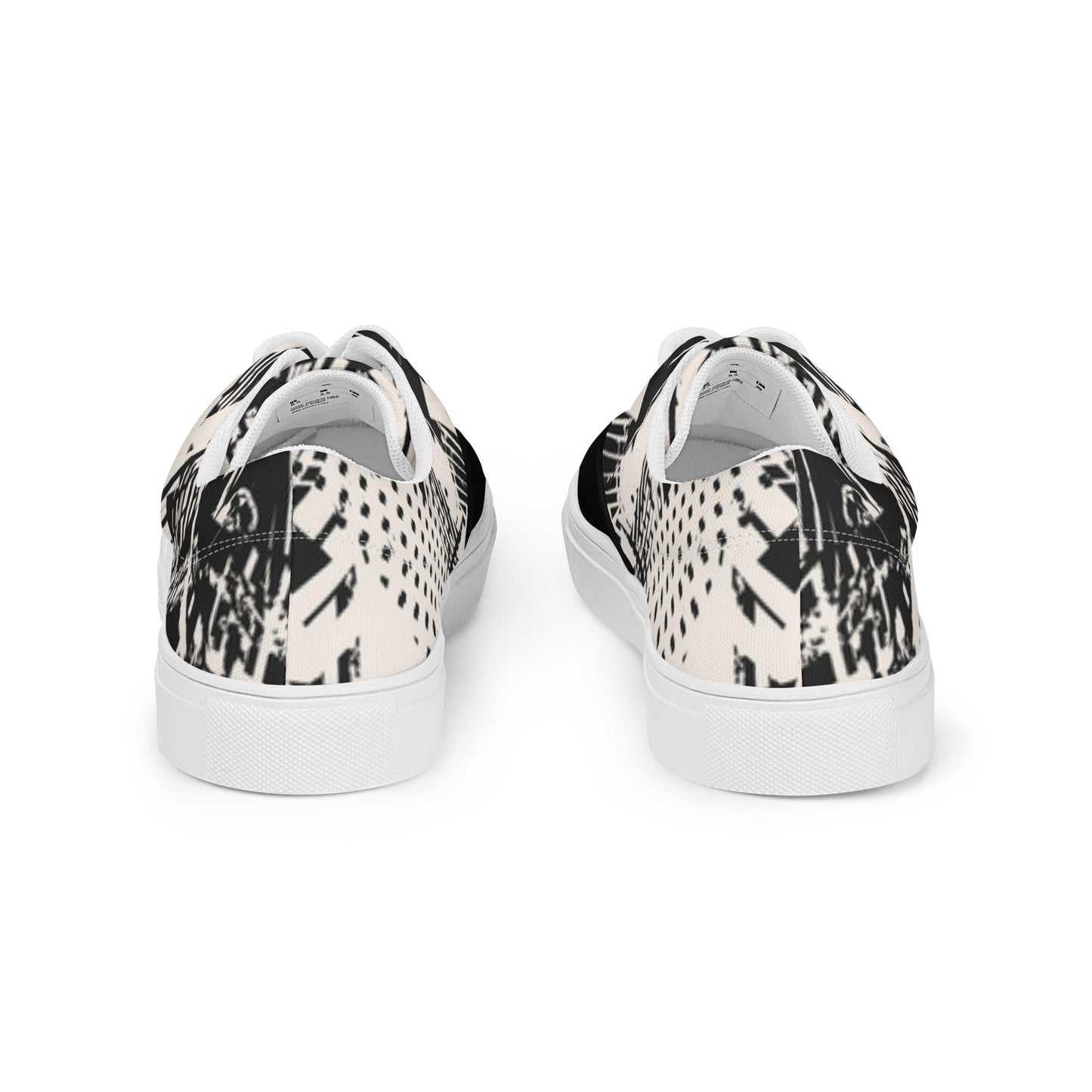 Women’s lace-up canvas shoes