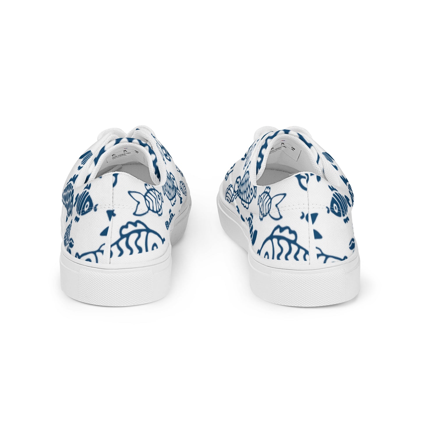 Women’s lace-up canvas shoes