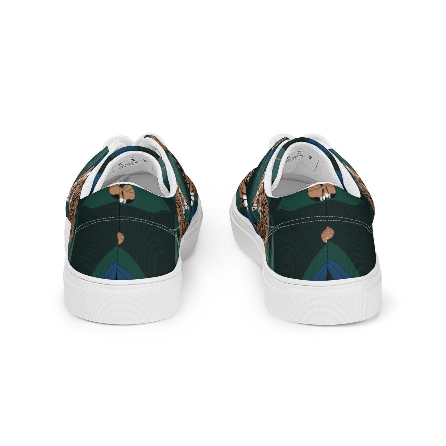 Women’s lace-up canvas shoes