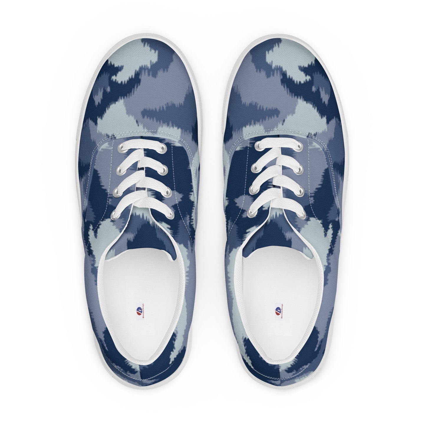 Women’s lace-up canvas shoes