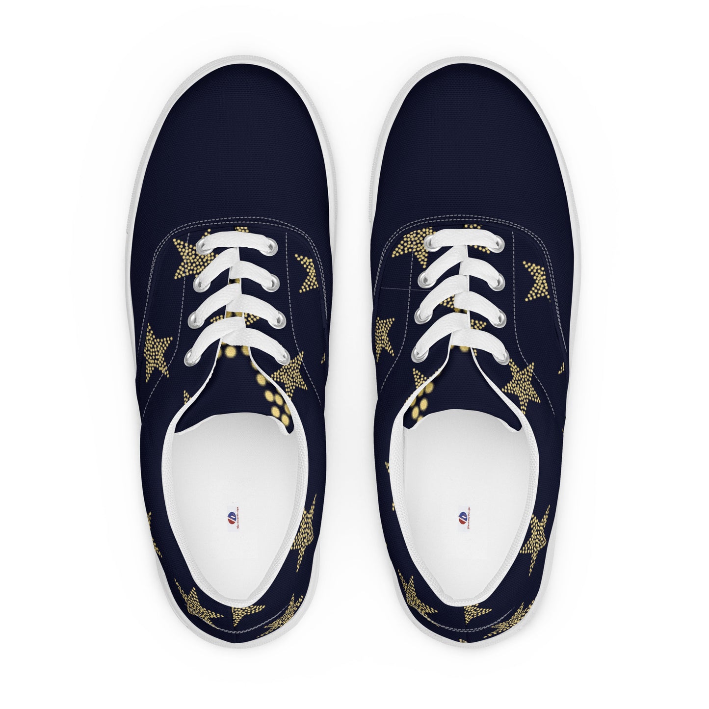 Women’s lace-up canvas shoes