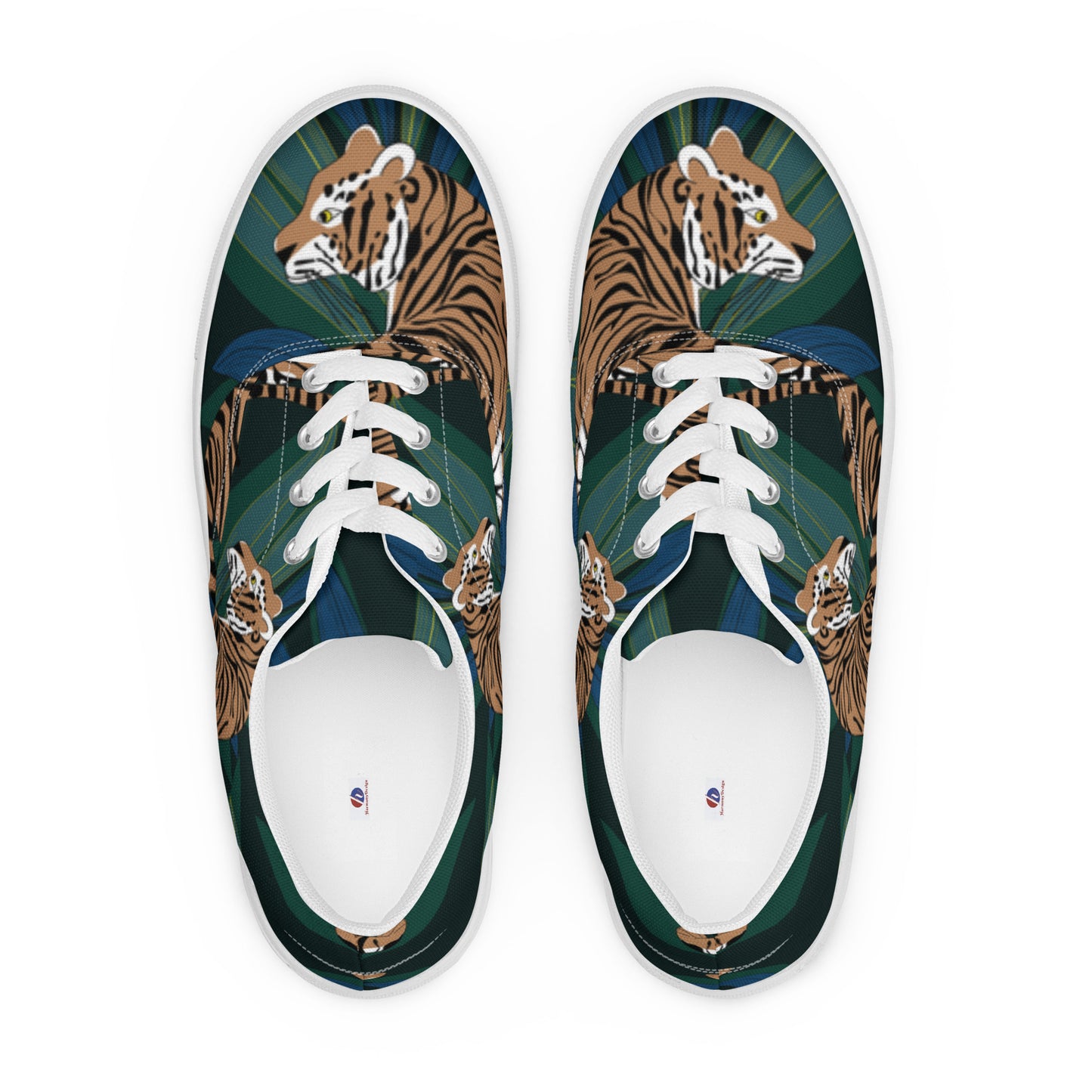 Women’s lace-up canvas shoes