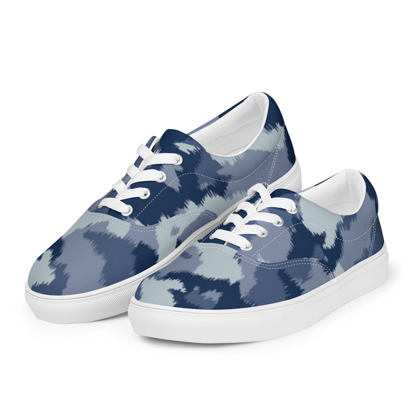 Women’s lace-up canvas shoes