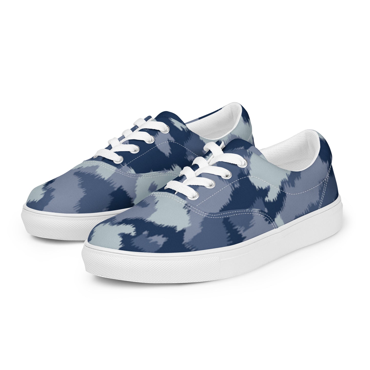 Women’s lace-up canvas shoes