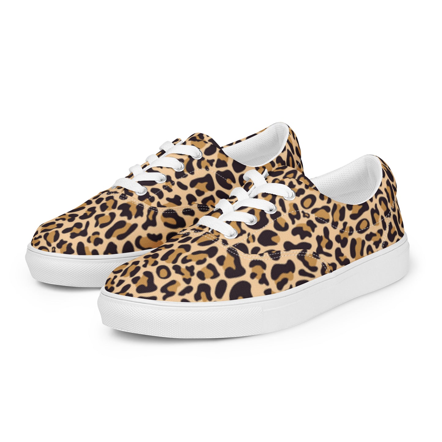 Women’s lace-up canvas shoes