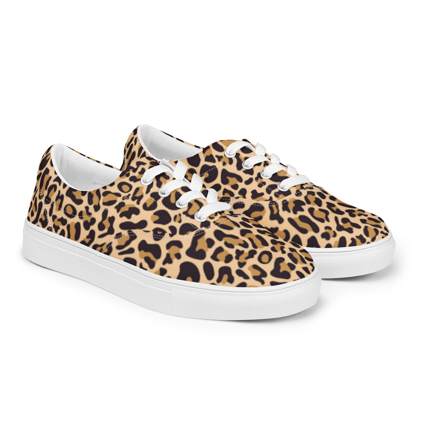Women’s lace-up canvas shoes