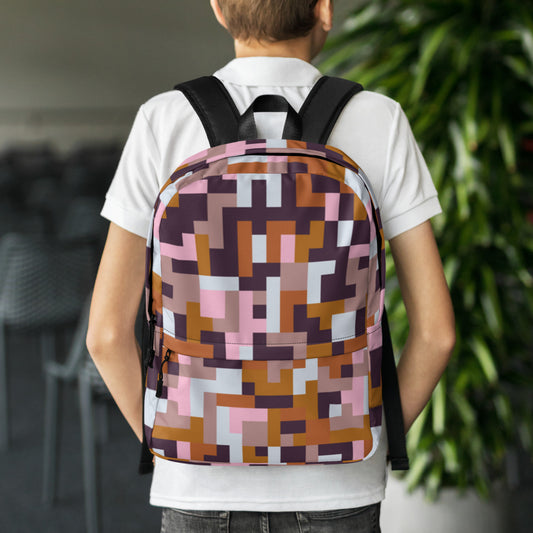 All-Over Print Backpack-Desert Rose Camo