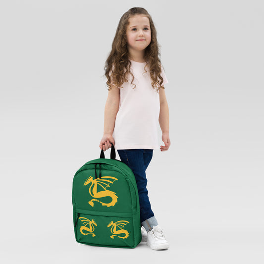 All-Over Print Backpack – Jewel and Yellow