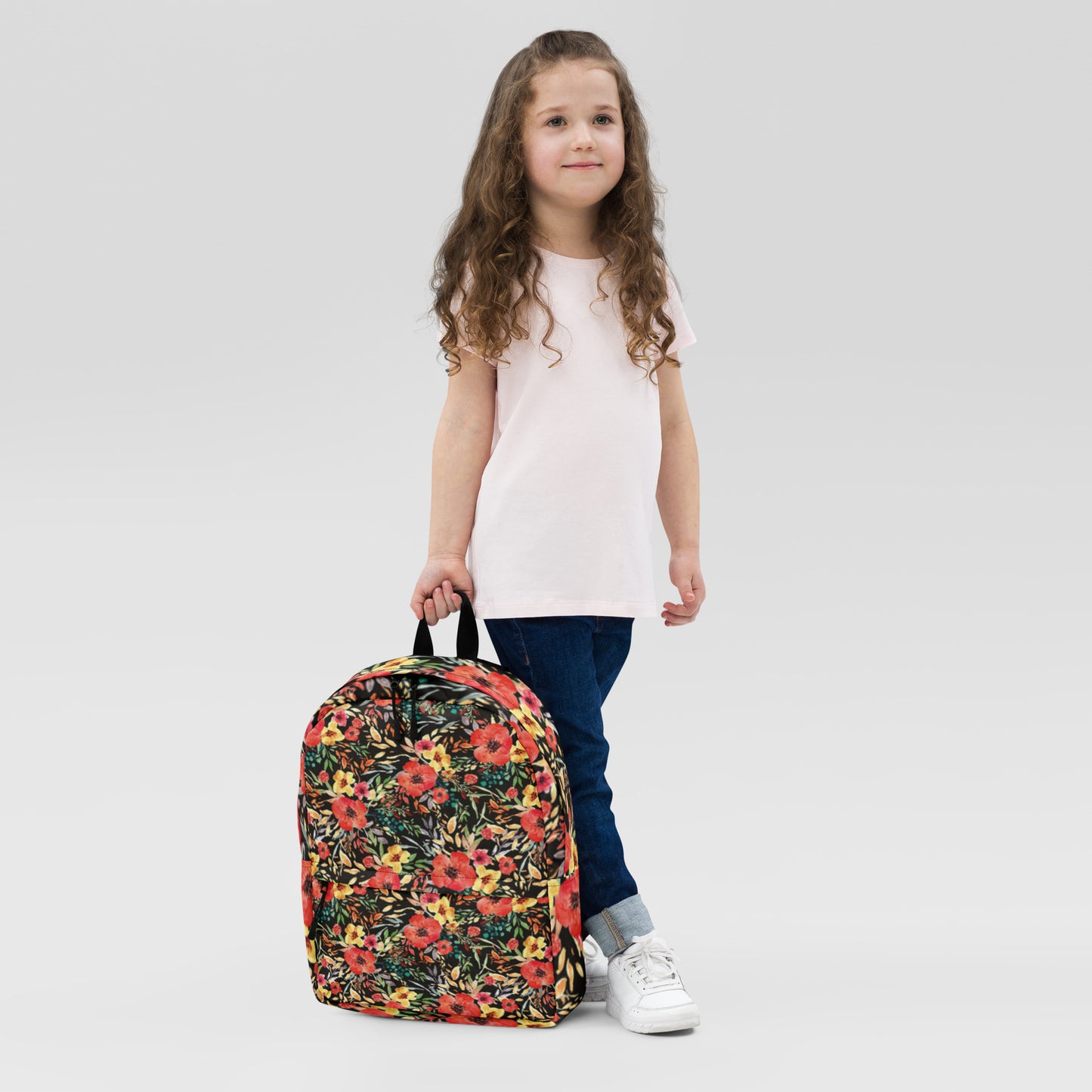 All-Over Print Backpack-Midnight Garden