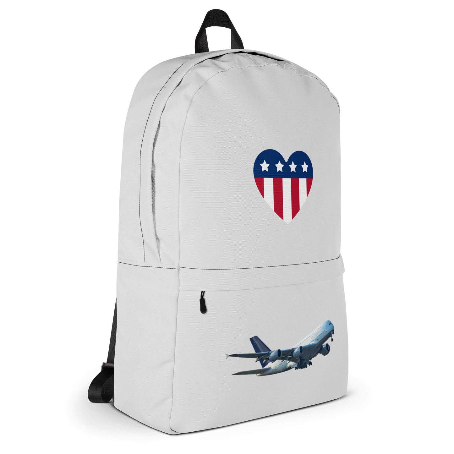 All-Over Print Backpack – Whisper Grey