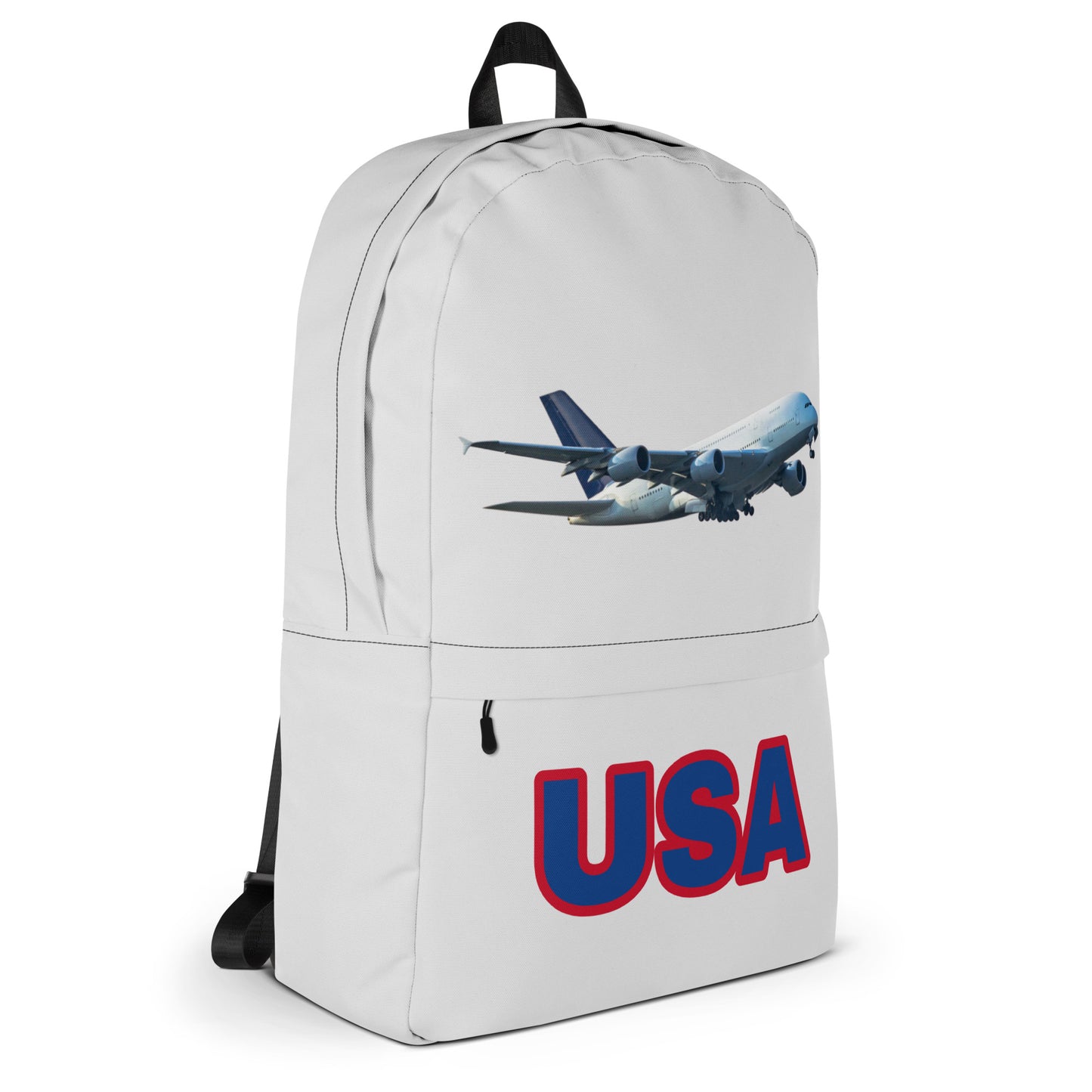 All-Over Print Backpack – Whisper Grey