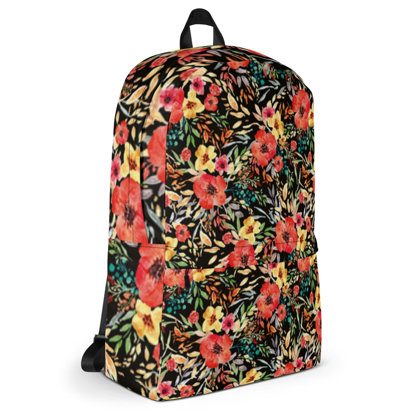 All-Over Print Backpack-Midnight Garden