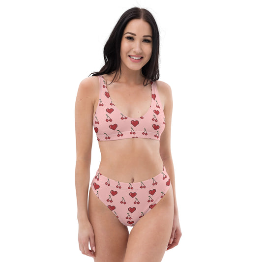 Bikini taille haute recyclé