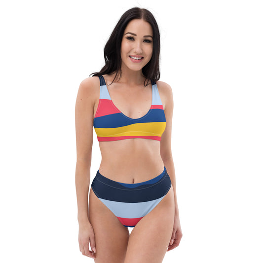 Bikini taille haute recyclé