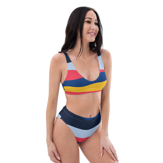 Bikini taille haute recyclé