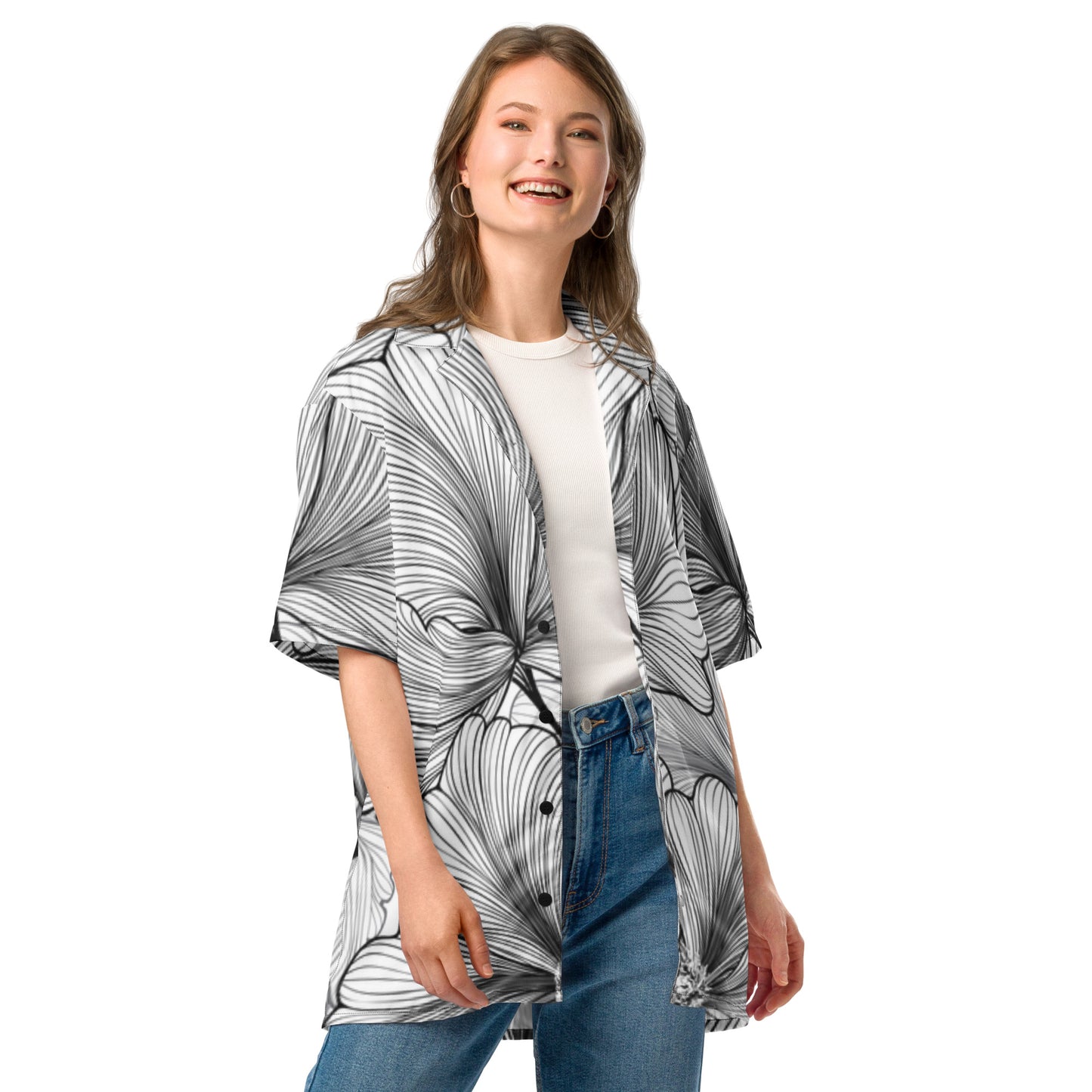 Unisex button shirt