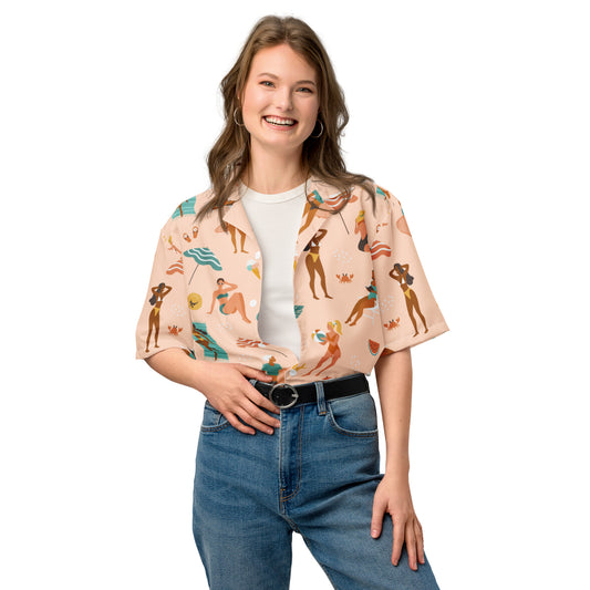 Unisex button shirt