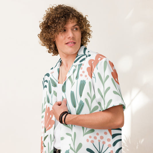 Unisex button shirt