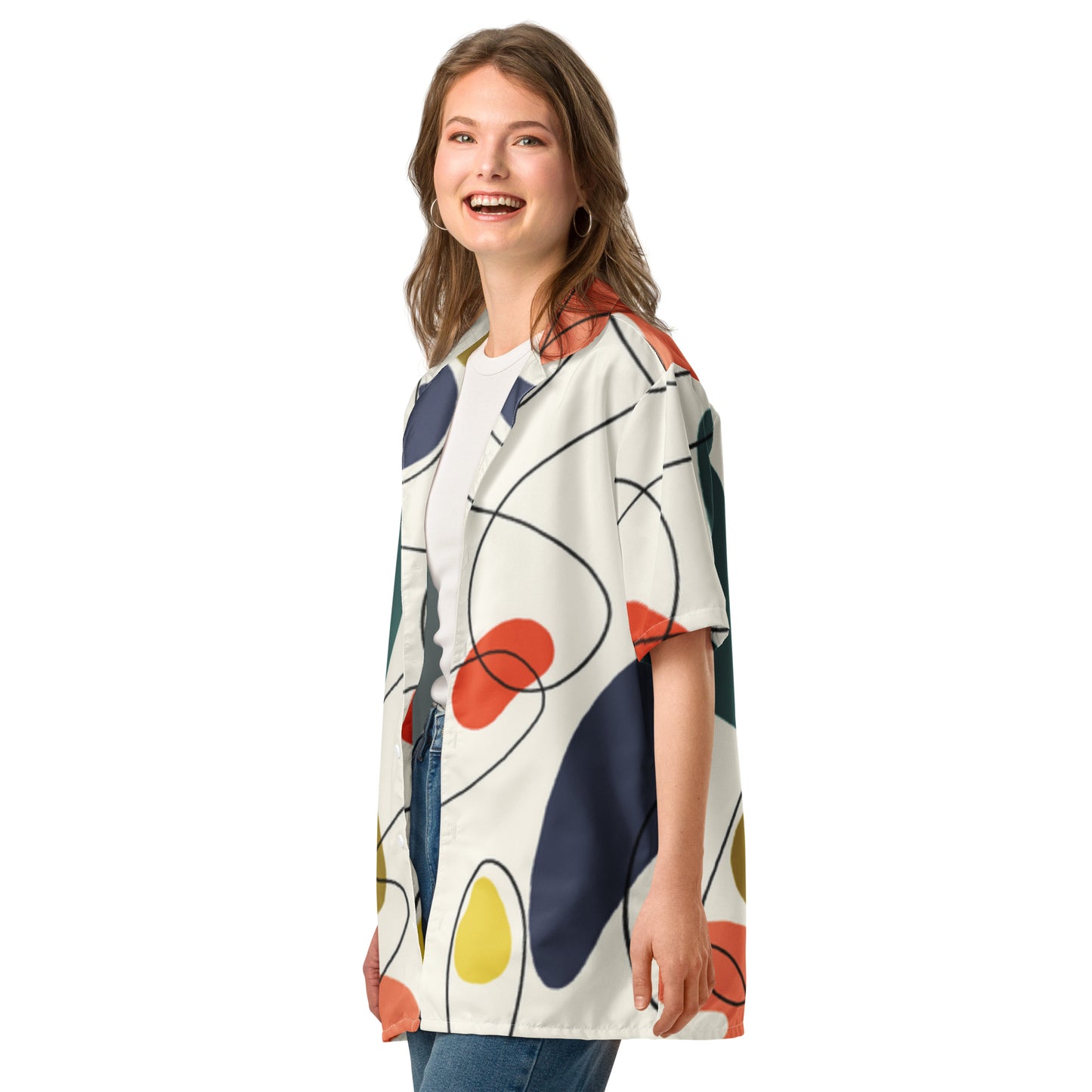 Unisex button shirt