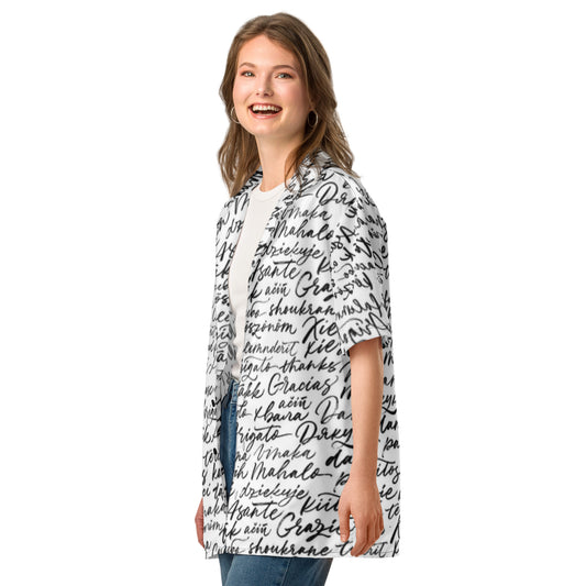 Unisex button shirt