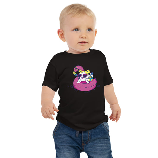 T-shirt à manches courtes en jersey pour bébé