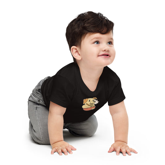 T-shirt à manches courtes en jersey pour bébé