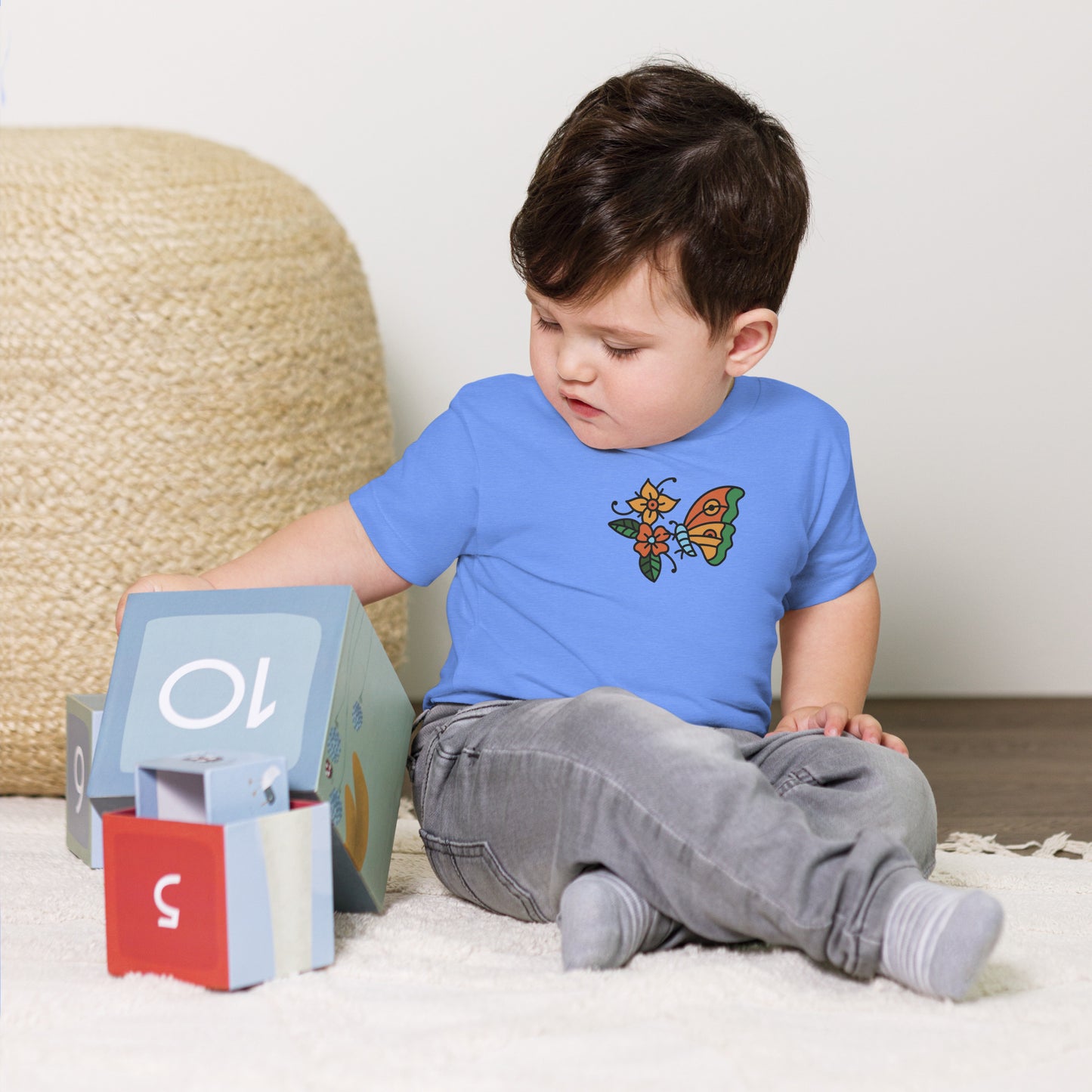 T-shirt à manches courtes en jersey pour bébé