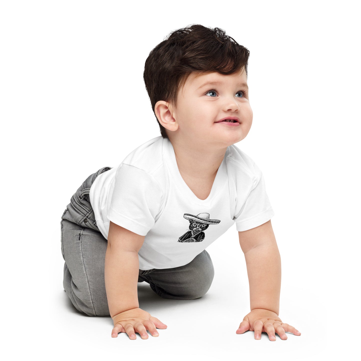 T-shirt à manches courtes en jersey pour bébé