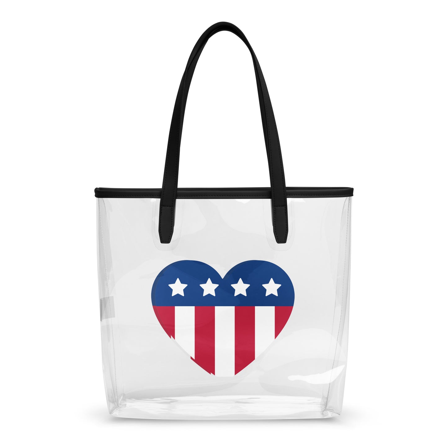 Clear tote bag