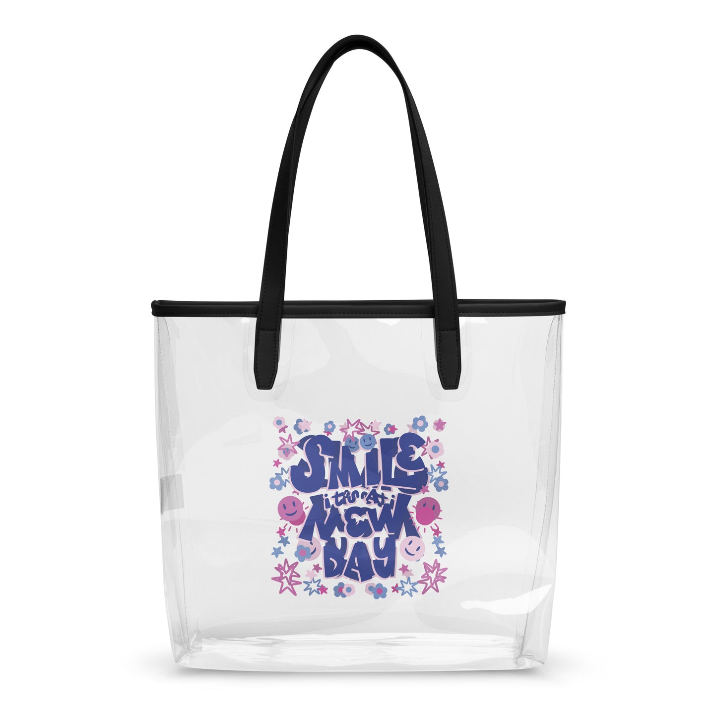 Clear tote bag