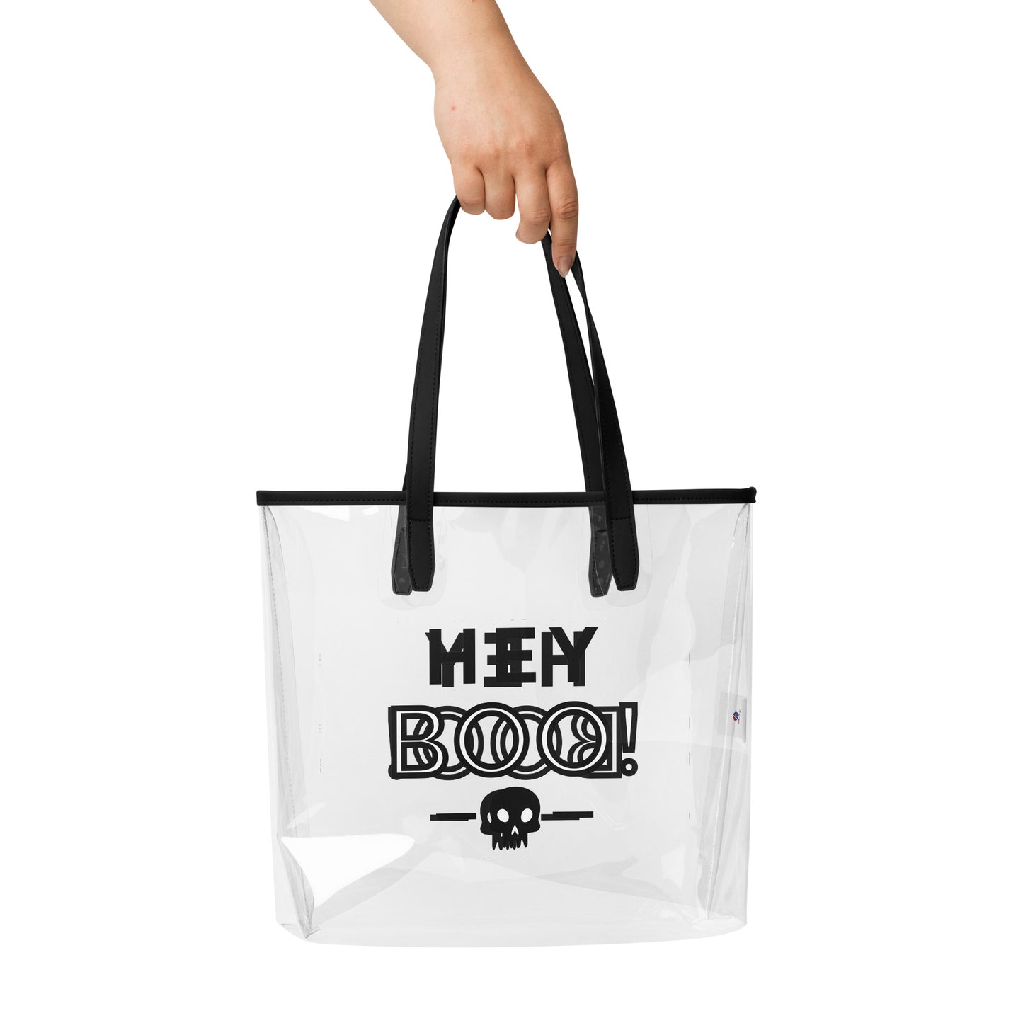 Clear tote bag