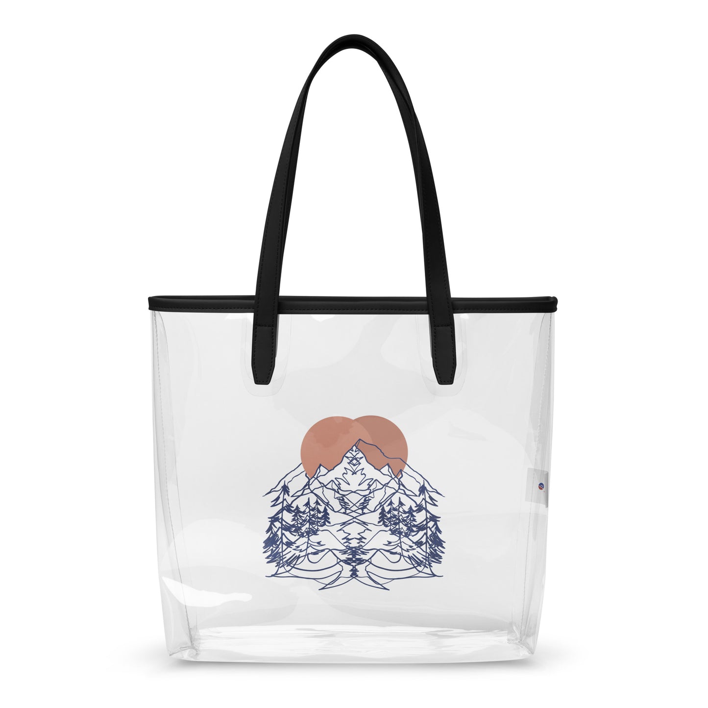 Clear tote bag