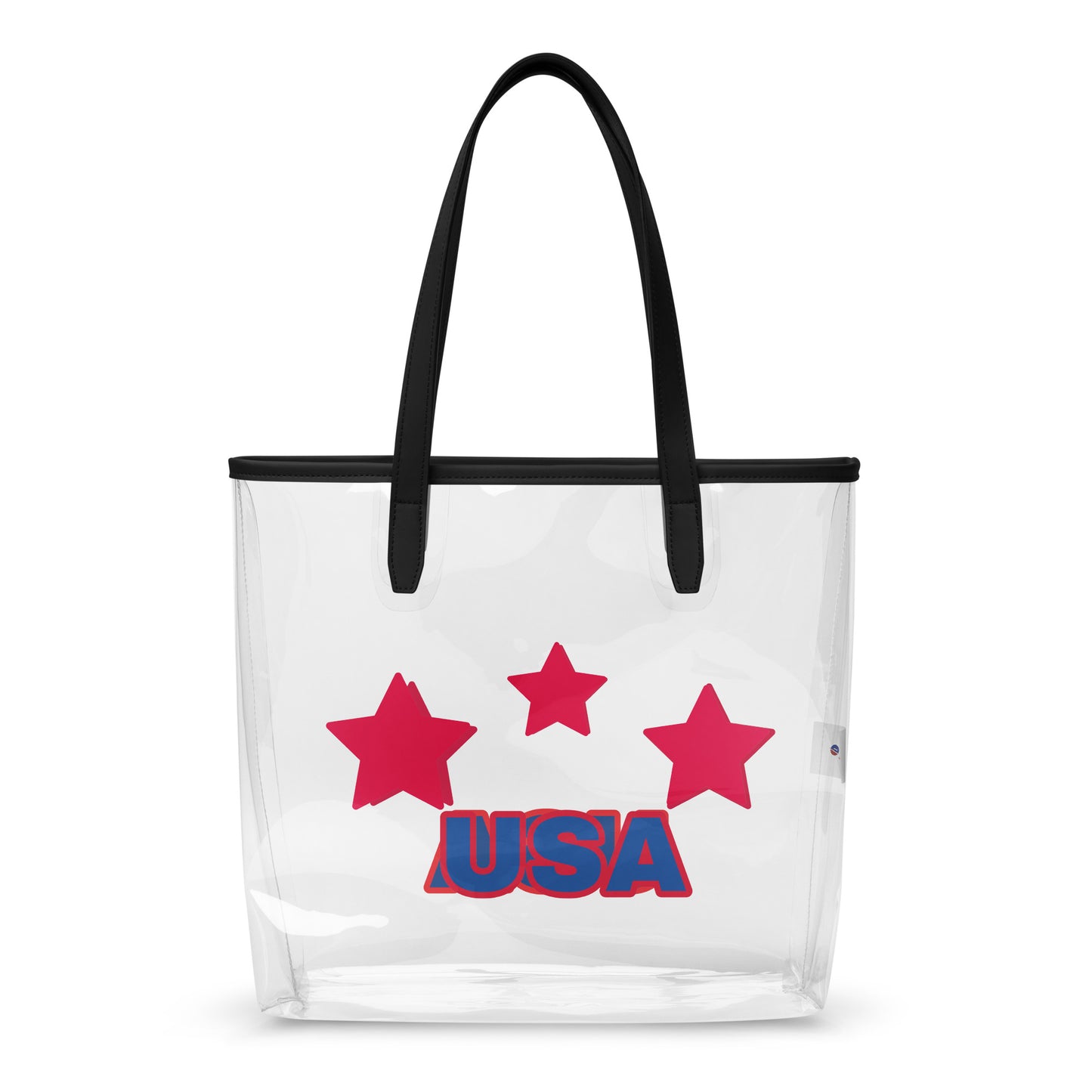 Clear tote bag