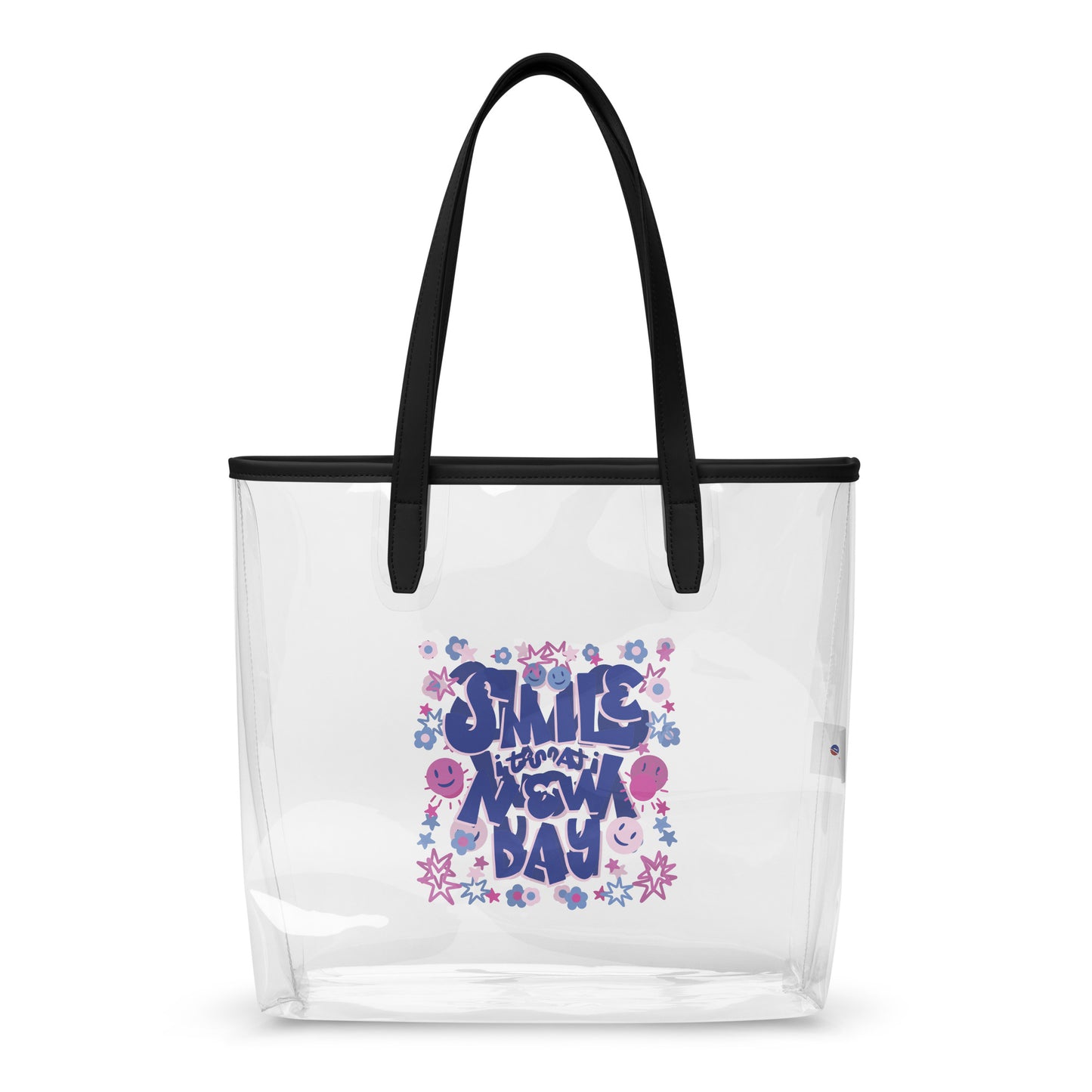 Clear tote bag