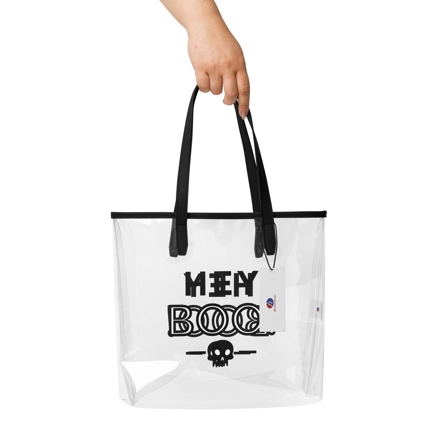 Clear tote bag