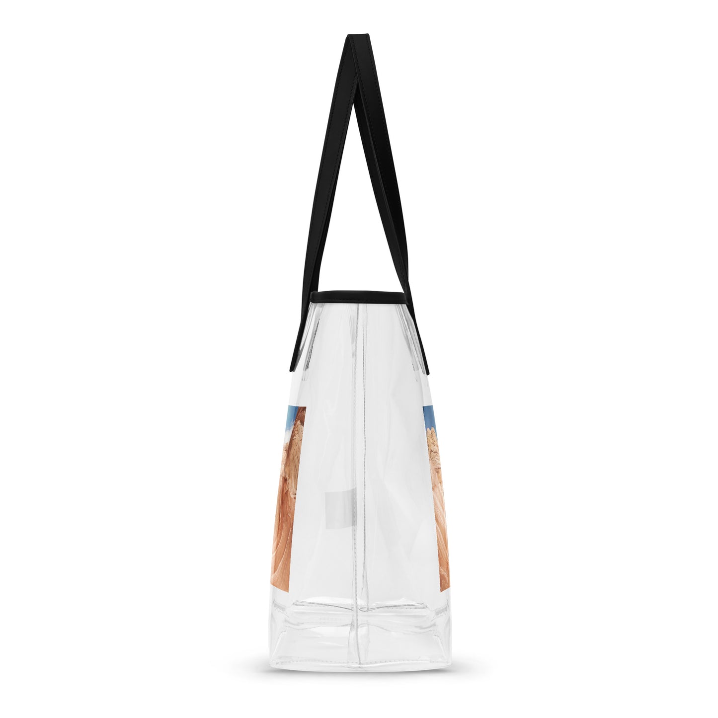 Clear tote bag