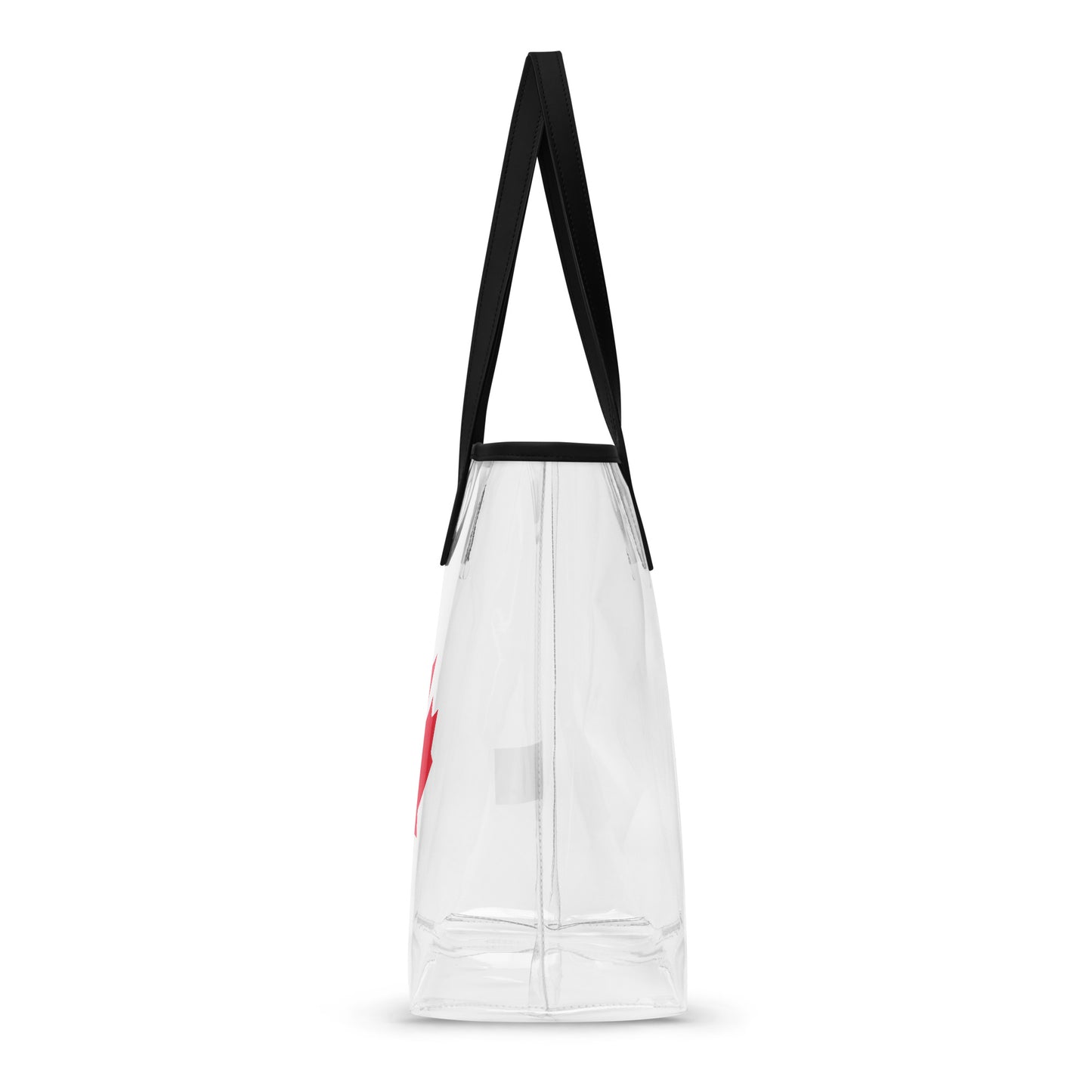 Clear tote bag