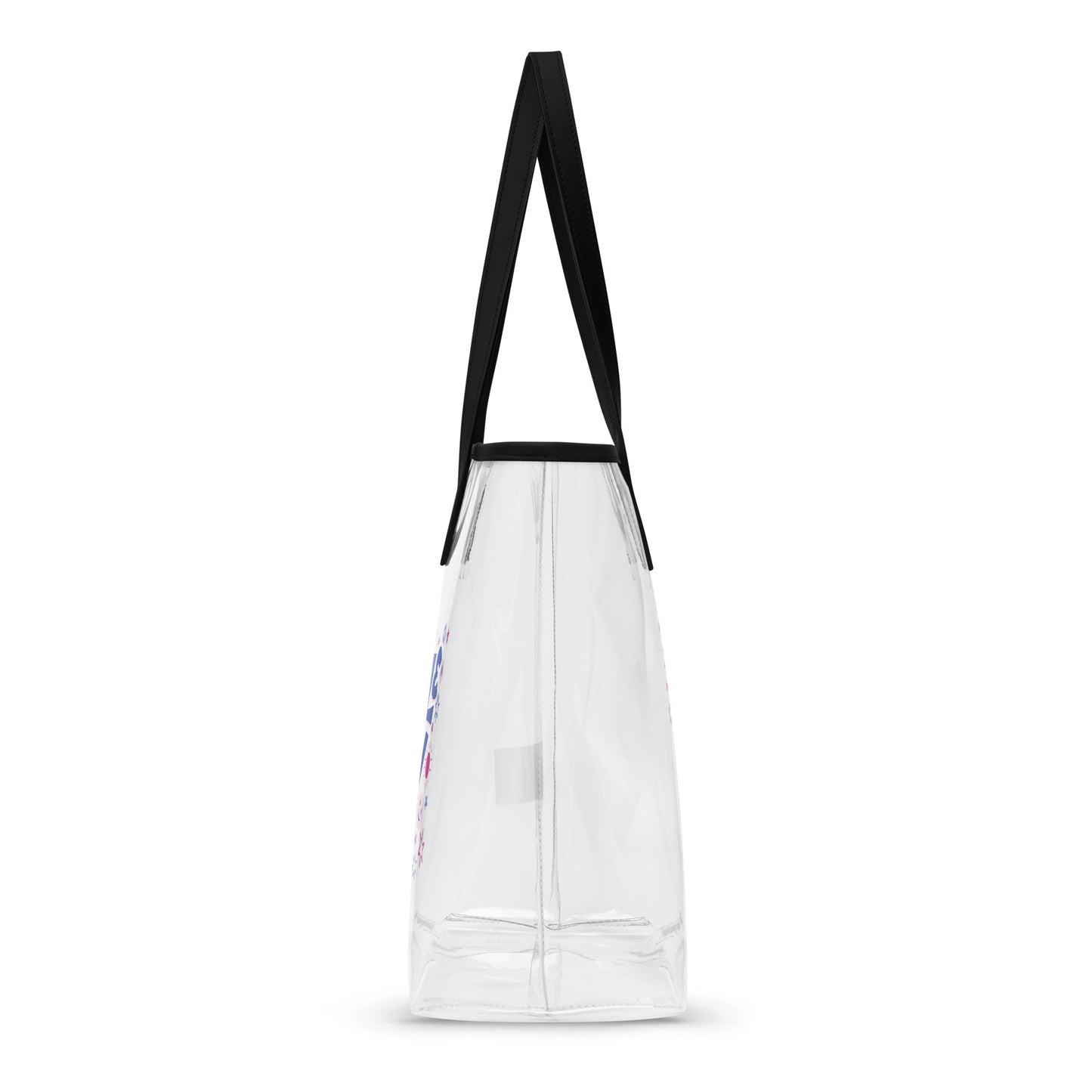 Clear tote bag