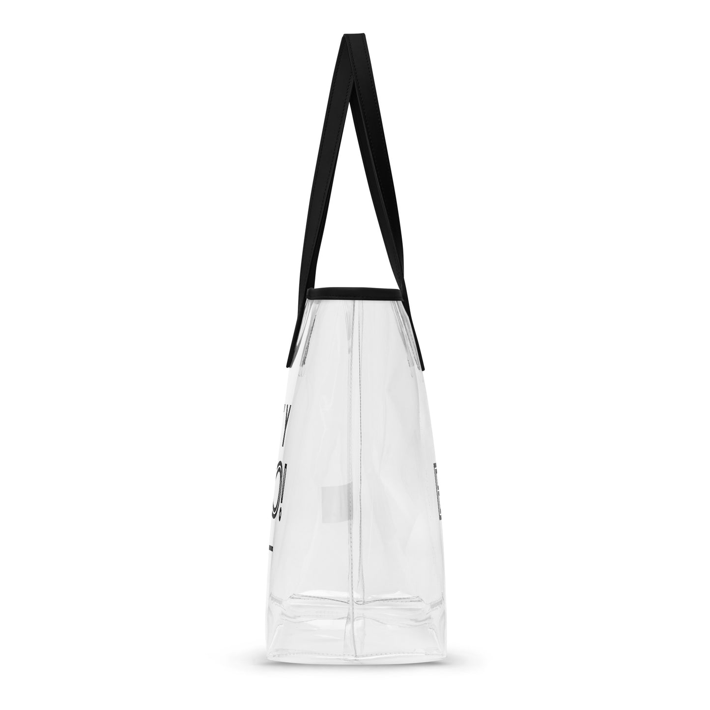 Clear tote bag