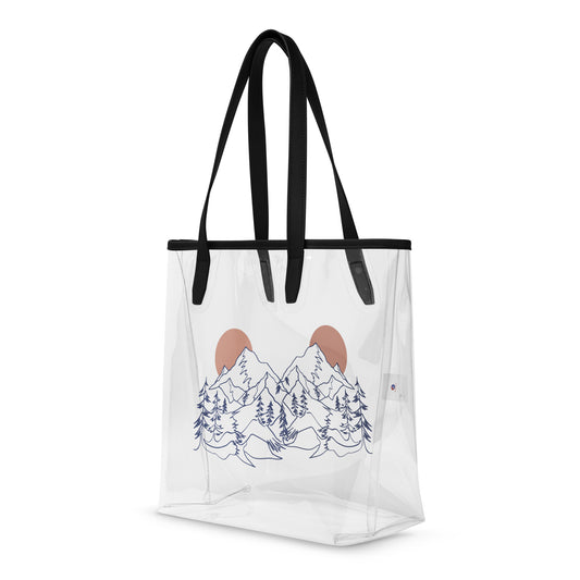 Clear tote bag