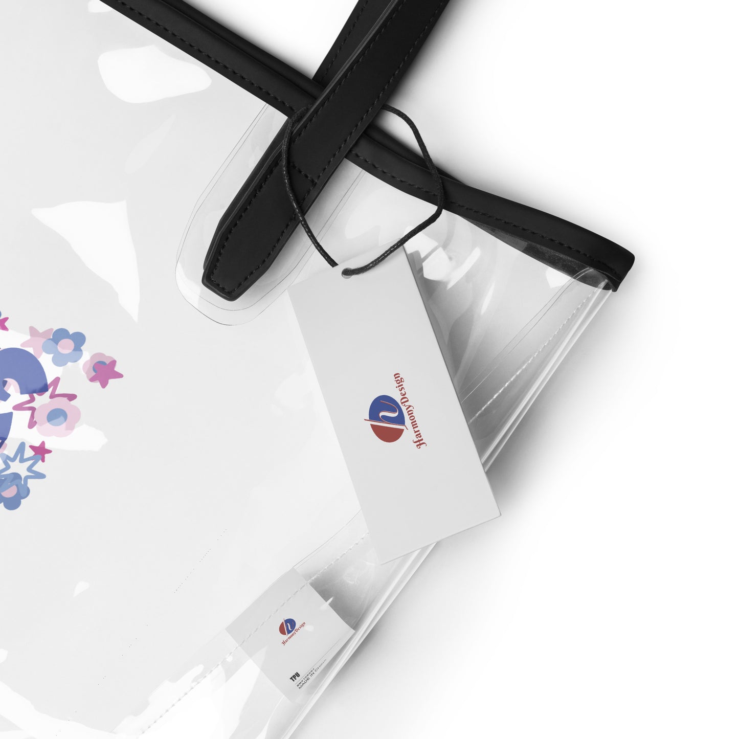 Clear tote bag