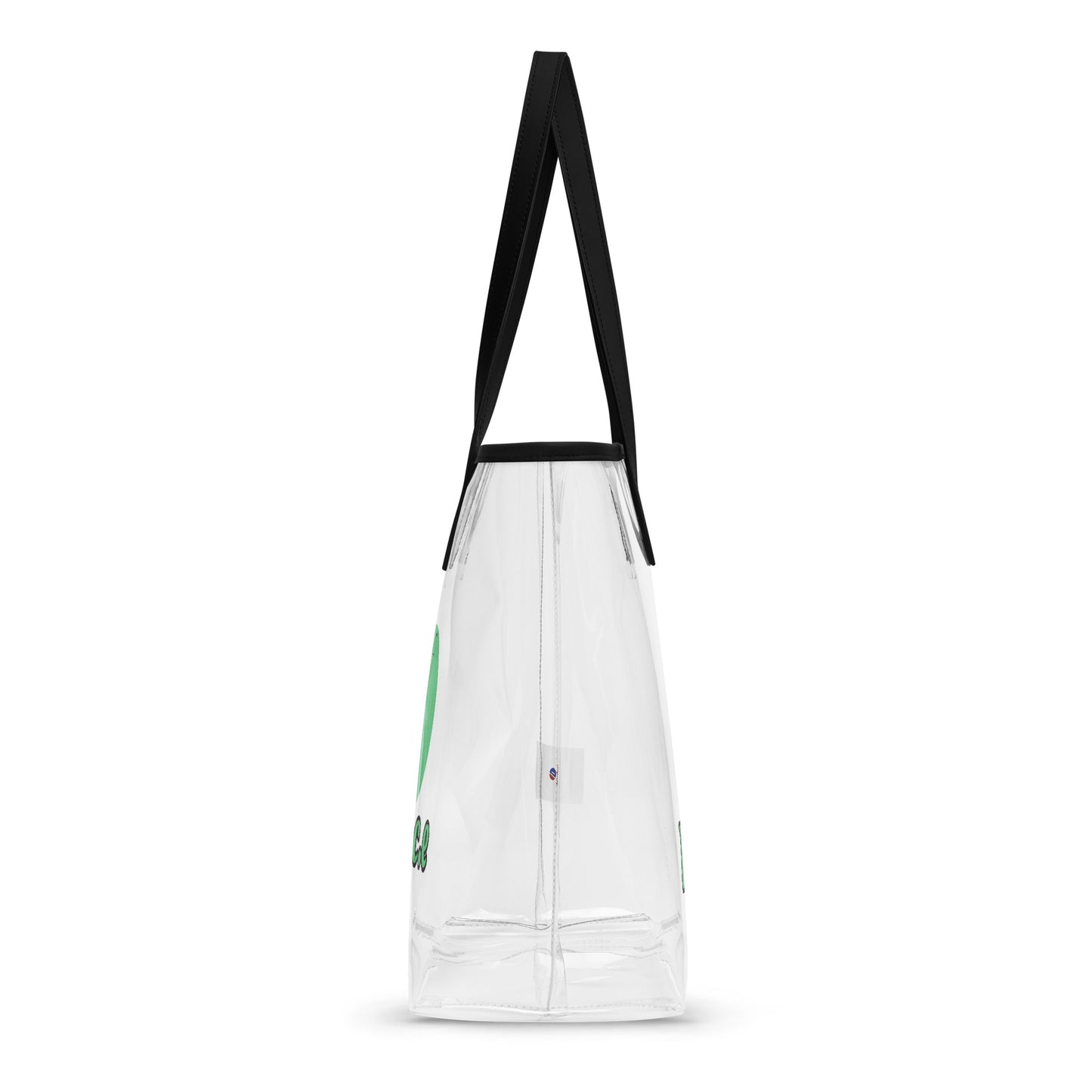 Clear tote bag