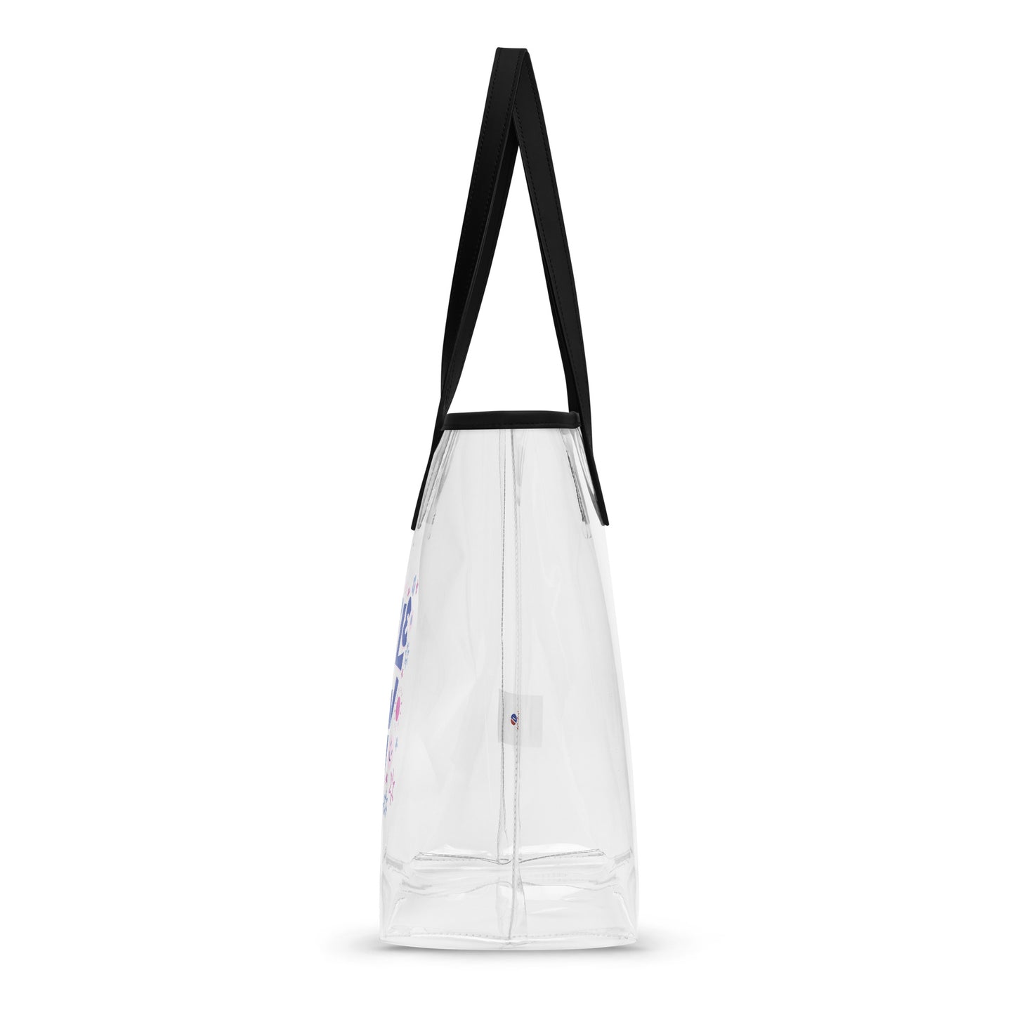 Clear tote bag