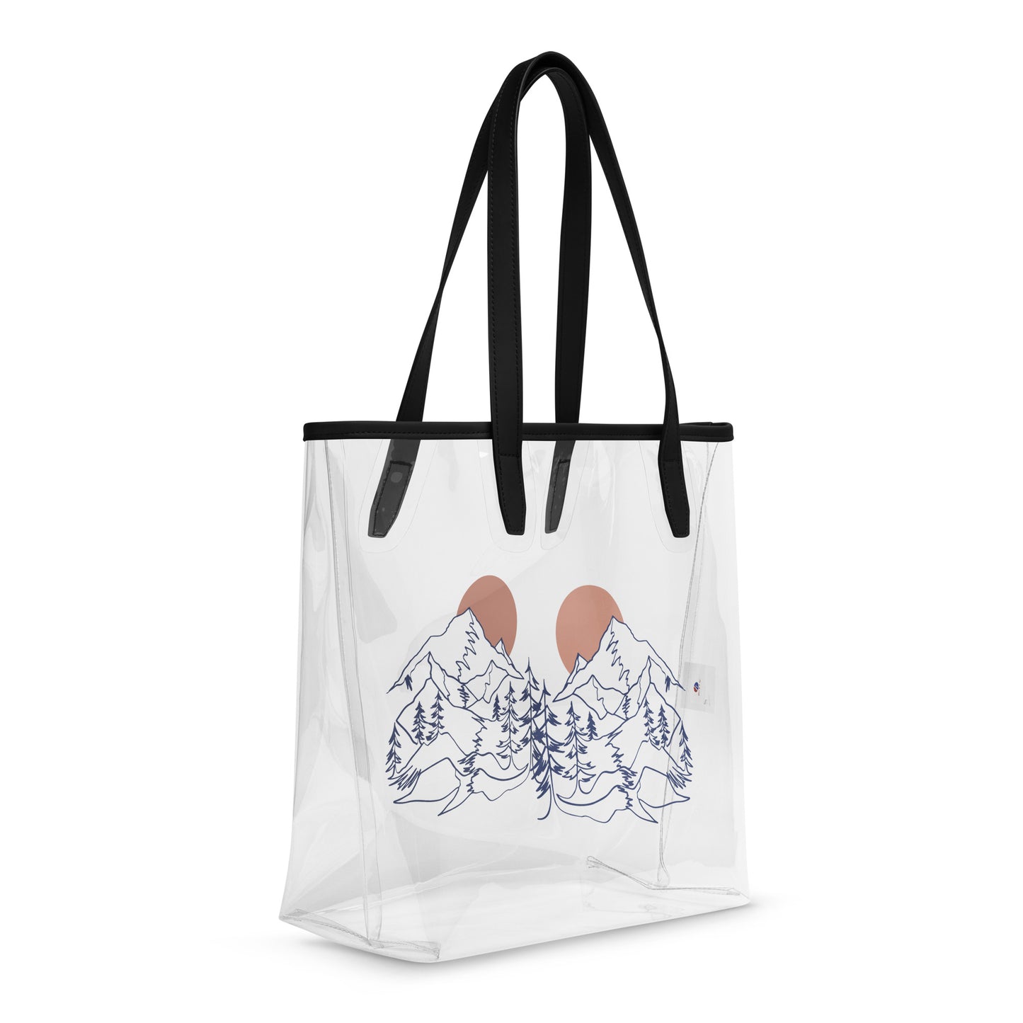 Clear tote bag