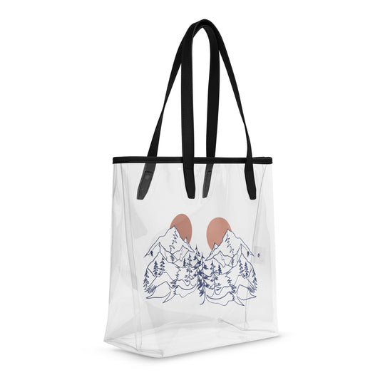 Clear tote bag