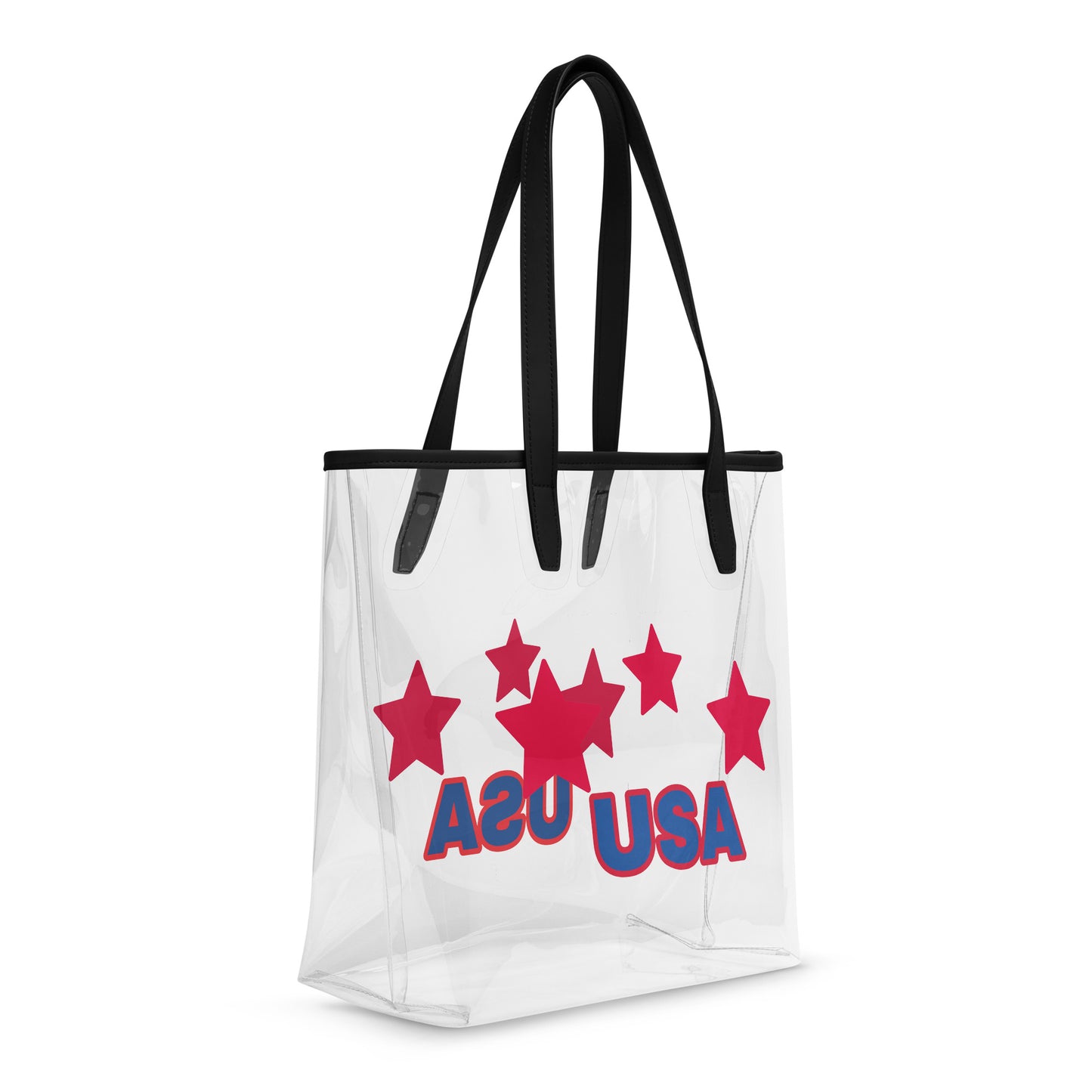Clear tote bag