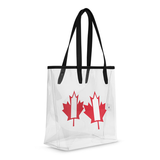 Clear tote bag