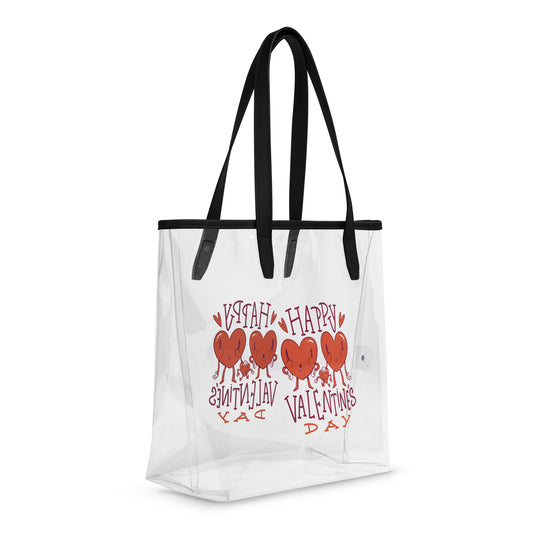 Clear tote bag